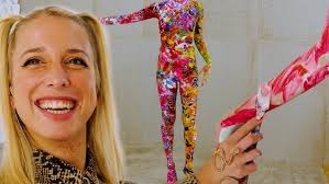 Body Painting a Fitness Model!