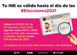 Voto y elecciones | elecciones 2021. Por La Emergencia Sanitaria Tu Ine Con Vigencia Hasta 2019 Y 2020 Continuara Vigente Hasta El 6 De Junio De 2021 Central Electoral