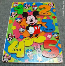 ©2021 mickey's brewing co., milwaukee, wi. Puzzle Rompecabezas De Madera Numeros 1 5 E Buy Old Puzzles At Todocoleccion 206127500