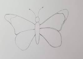 How To Draw A Butterfly Easy Marker Drawing Art By Ro See more ideas about butterfly drawing, butterfly, butterfly art. art by ro