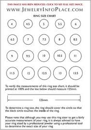 40 Factual Measure Ring Size Online Chart