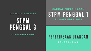 Tomorrow last paper #makroekonomi dan #sejarah for #stpm #penggal2. Jadual Peperiksaan Stpm Sesi November Disember 2018 Pusat Tingkatan 6 Smk Membakut