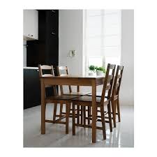 Jokkmokk Table And 4 Chairs Antique Stain Ikea Wood Dining Table Jokkmokk Ikea