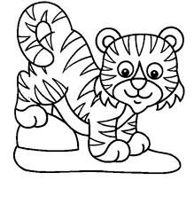 Download and print these cute baby tiger coloring pages for free. Coloring Pages Baby Tiger Coloring Pages