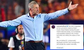 Stuart baxter | coach, father , husband and lover of life. Indian Super League Side Odisha Sack Their Manager Stuart Baxter After Rape Comment Daily Mail Online