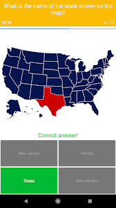 No more guesses, next question! Download Us Map Quiz 50 States Quiz Us States Quiz Free For Android Us Map Quiz 50 States Quiz Us States Quiz Apk Download Steprimo Com