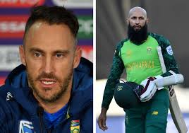 Babar azam b azam c lungi ngidi b andile phehlukwayo. Faf Du Plessis Defends Hashim Amla After Afghanistan Victory