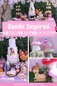Online party supplies, party supply stores, party store. Kara S Party Ideas Bambi Inspired Woodland Birthday Party Kara S Party Ideas
