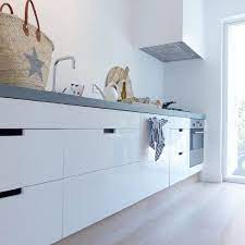 marloeswonen tip voor de verf op de muur eerst de muur glad gestuct en toen 3 lagen witte betonverf van kitchen inspirations simple kitchen home remodeling
