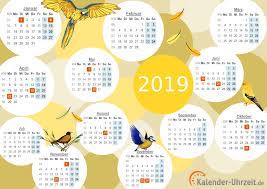 Auf dieser kinderseite finden sie kinderkalender, pferdekalender, ausmalkalender, kalender für 2017 und 2018, mandalakalender, bastelkalender, kalender mit feiertagen und auch. Kalender 2019 Zum Ausdrucken Kostenlos
