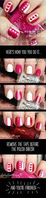 Include your nails in your makeup routine for the soft romantic look for the important day! 35 Fabulous Valentine Nail Art Ideas Diy Projects For Teens