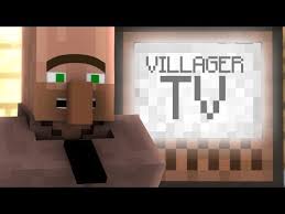 Villager Tv Minecraft Animation Minecraft Funny Skydoesminecraft Minecraft Videos