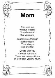 A Poem For Mom Mothers Poems And Lyrics Mothers Net Welcome To The Mothers Festa Della Mamma