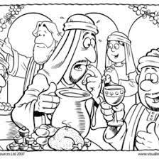 Image Result For Jesus First Miracle Coloring Page Voskresnaya Shkola