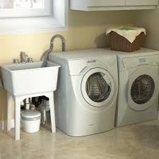 Installed sink system helps in eliminating the cost of labor, vents, and traps. Saniswift Easy Solution For Remote Laundry Room Installation Saniflo