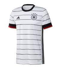 Rotes heim trikot und weißes auswärtstrikot. Adidas Dfb Deutschland Trikot Home Em 2020 Weiss Fan Shop Replica