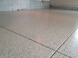 1 4 Medium Tan Flake Blend Medium Broadcast On Cottonwood Color Epoxy Vapor Barrier Finished With A Clear Polyurethane T Color Epoxy Epoxy Floor Garage Floor