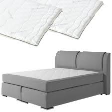 Wie bezieht man ein boxspringbett? Boxspringbett Set Superdream Himmerland Ergomaxx Gel Touch Topper 180x200 2 Topper Danisches Bettenlager