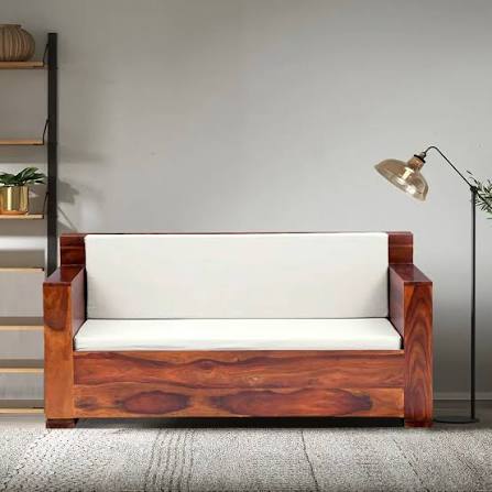 Wooden sofa