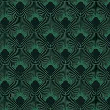 Wallpaper Art Deco Wallpaper Design Pattern Art Green Art Deco