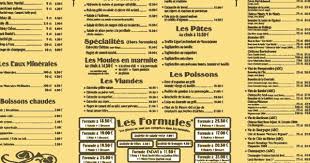 La Carte Restaurant La Trinquette Port Cros Restaurant