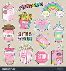 The sticker bundle volume 2. Cute Cartoon Food Stickers Novocom Top