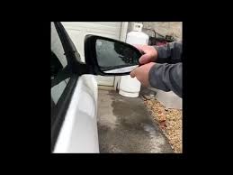 Replacing your side view mirror glass requires just a few simple steps for most application. 2016 Toyota Corolla Side Mirror Signal Light Replacement Youtube