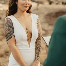 These unique, glamorous, stylish wedding gowns are for brides, who looking for. 16 Stunning Brides With Tattoos
