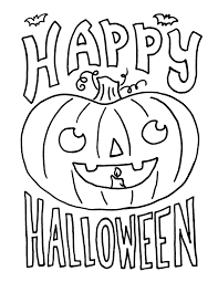 These alphabet coloring sheets will help little ones identify uppercase and lowercase versions of each letter. Happy Halloween Coloring Pages For Kids Halloween Coloring Pictures Halloween Coloring Halloween Coloring Sheets