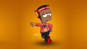 Bart has also been on the cover on numerous comics, such as critical hit, simpsons treasure trove #11, and winter wingding. Black Bart Supreme Wallpapers Top Free Black Bart Supreme Backgrounds Wallpaperaccess
