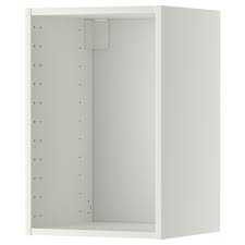 90 kitchen cabinets maple all wood newport group by lesscare kcnp22. Metod White Wall Cabinet Frame 40x37x60 Cm Ikea