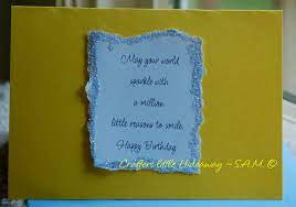 I want to sell simple handmade greeting cards only within india. Quotes About Handmade Cards Quotesgram