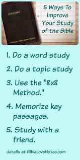 5 Ideas For Studying The Bible Bible Study Tips Bible Love Bible Study