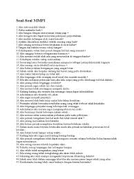 Check spelling or type a new query. Soal Mmpi Pdf