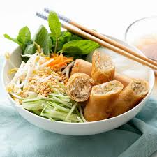 Vietnamese Noodle Salad - Bun Cha Gio