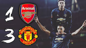 Sigue la última hora del manchester united. Sanchez Silences The Emirates Arsenal 1 3 Man Utd Youtube