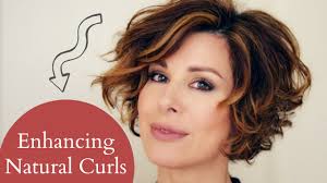 Short curly cut + sweeping side bangs. Enhancing Short Naturally Curly Hair Youtube