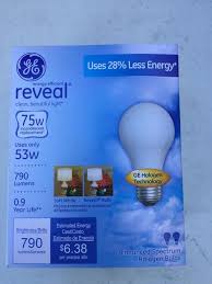Ge Lighting 63008 Reveal 53 Watt 75 Watt Replace 790 Lumen Light Bulb 2 Pk Bulb Beautiful Lights Light Bulb