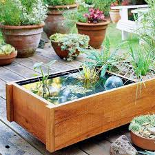 Biohaven® floating island for koi ponds, turtles, and aquatic gardens the 2nd to smallest of our floating islands, ipo200 & ipo250 are small enough to use in a small koi pond with limited space, but large enough to support a basking turtle or floating garden. 21 Fascinating Low Budget Diy Mini Ponds In A Pot Amazing Diy Interior Home Design
