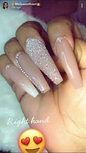 Pin By Nyara Richardson On N A I L S Best Acrylic Nails Crystal Nails Cute Acrylic Nails