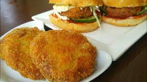 Crispy Chicken Patty Burger By Mind Blowing Cooking Youtube