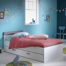 Lit Enfant Simple En Bois Avec Tiroir Sacha Lit Tiroir Mobilier De Salon Lit Enfant