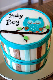Find everything you need for baby shower cakes, cupcakes, and cookies! Baby Boy Baby Shower Cakes Owl Cake Owl Baby Shower Boy