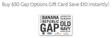 Gift cards from top brands & millions of local stores. Paypal Purchase 50 Gap Options Gift Card For 40