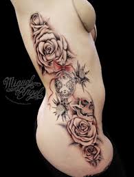 Get some amazing thigh tattoo inspo by checking out these sassy thigh tattoo ideas. 17 Unexceptionable Flowers Tattoo On Thigh