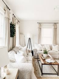 Moody & modern rustic living room. Cozy Winter Home Tour White Furniture Living Room Living Room Themes Living Room Makeover
