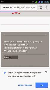 Kemudian kita lihat mac address yang connect di wifi.id, cara melihat nya ketik. Cara Connect Internet Wifi Id Via Android Dunia Android