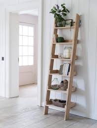 Decoratie Ladder Hambledon Eikenhout Wanddecoratie Hout Ladder Boekenkast Boekenkast Met Ladder Ladderplank
