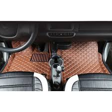 Lsrtw2017 Fiber Leather Car Interior Floor Mat For Mercedes Benz Smart Fortwo 2007 2014 2013 2012 2011 2010 2009 2008 W45 Benz Smart Smart Fortwo Car Interior