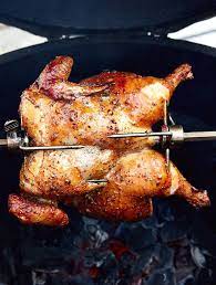 Next Time You Make A Rotisserie Chicken Spatchcock It This Will Help Hitting Th Best Rotisserie Chicken Recipe Rotisserie Chicken On Grill Rotisserie Chicken
